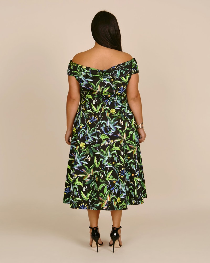 Off the shoulder day dress clearance